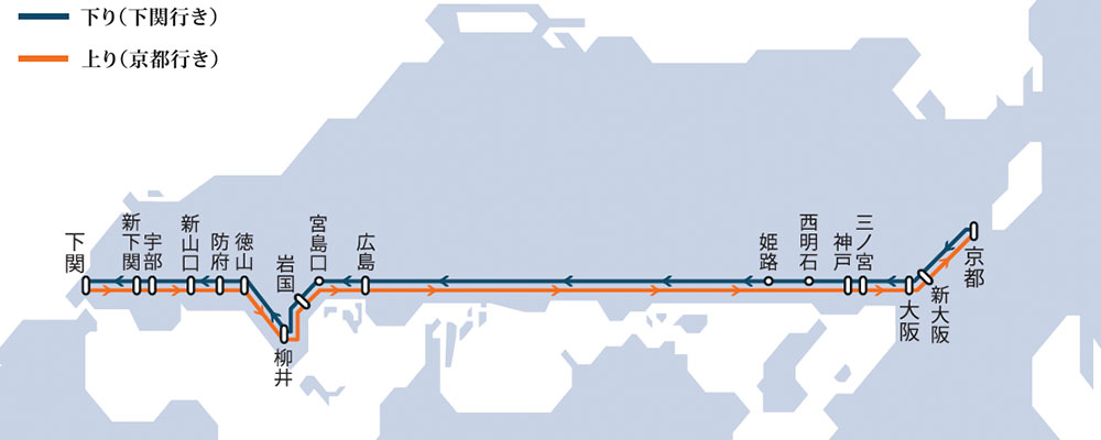 特急ひだ停車駅路線図